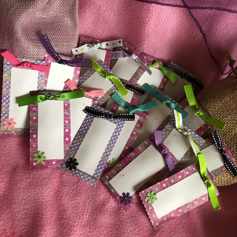 💖 5/$25 | Hand Crafted One Of A Kind Gift Tags